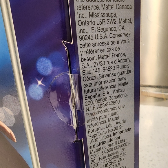 Mattel Special Millennium edition princess Barbie 2000 NIB - Picture 7 of 9